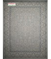 Kashan Modern Carpet Bisun Design Silver Color