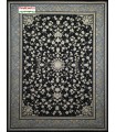 Kashan Modern Carpet Telma Design Navy Color