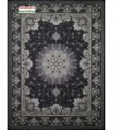 Kashan Modern Carpet Hananeh Design Navy Color