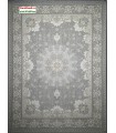 Kashan Modern Carpet Hananeh Design Gray Color