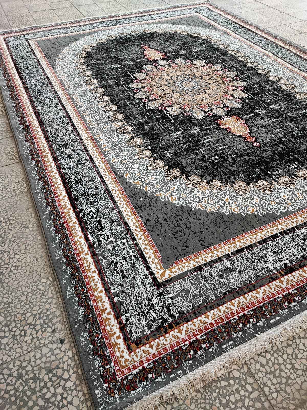 Kashan carpet BCF Rug Gita Design Vintage Color